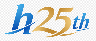 h25th logo